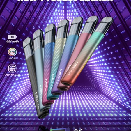 Meha Crush 魅嗨五代主機｜三檔功率調節・氛圍燈智能電子煙